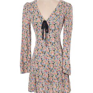 Reformation Mavis Dress Floral Print Size 0